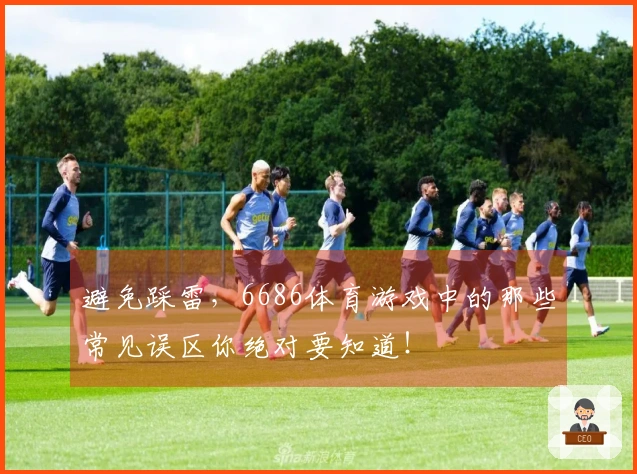 避免踩雷，6686体育游戏中的那些常见误区你绝对要知道！
